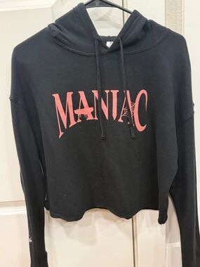 Stray kids Maniac tour cropped Hoodie